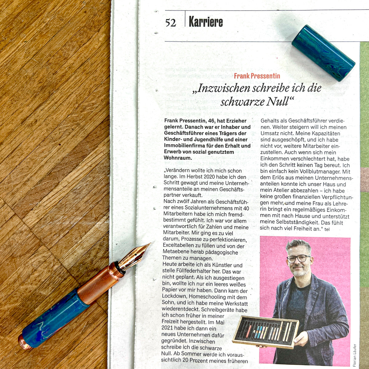 DAS SCHREIBGERAET ALS LEBENSENTSCHEIDUNG