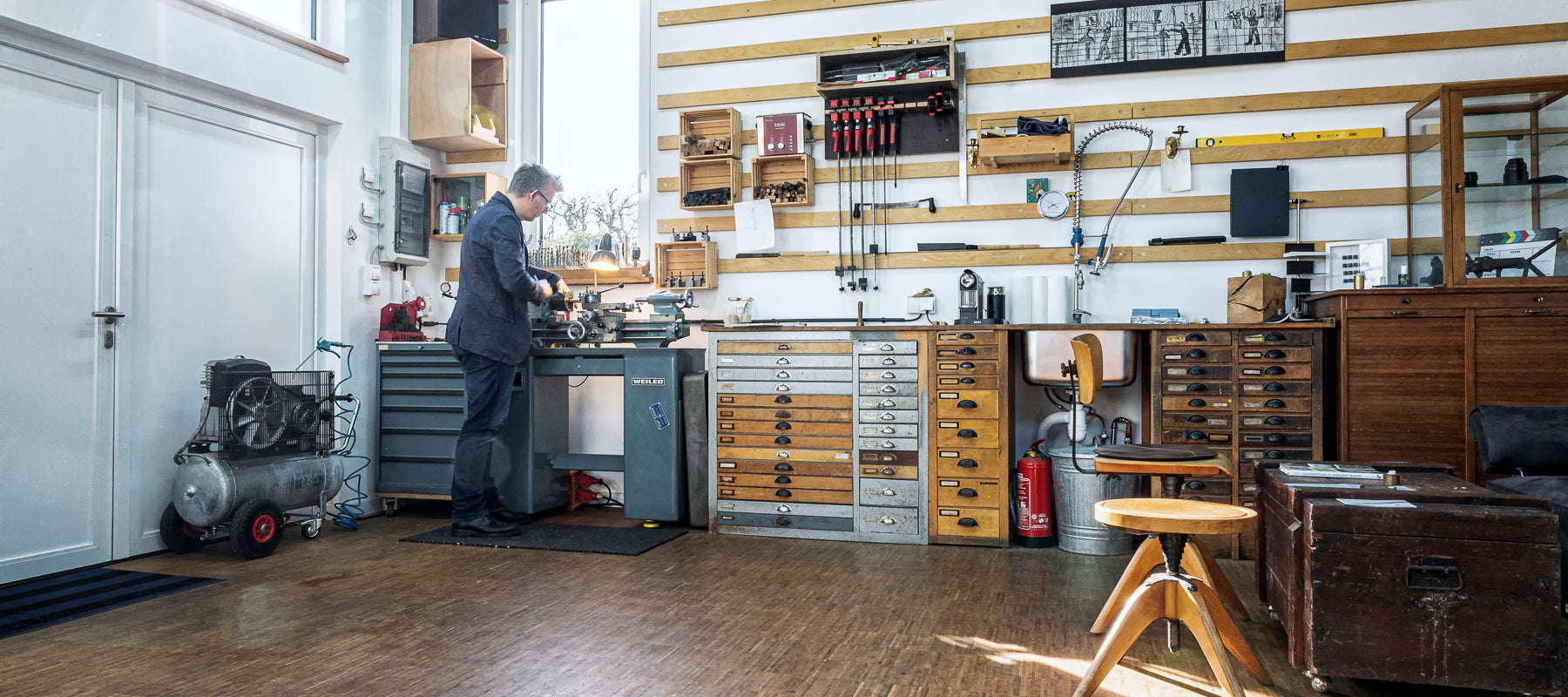 ELBWOOD - The Hanseatic-Penmaker_Atelierwerkstatt_Frank Pressentin