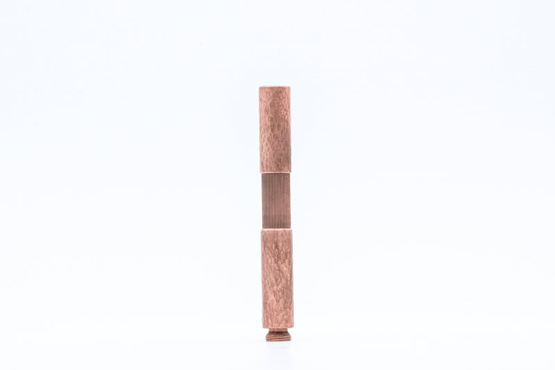 <tc>POCKETMASTER pocket fountain pen, special edition "hammered" copper, handmade</tc>