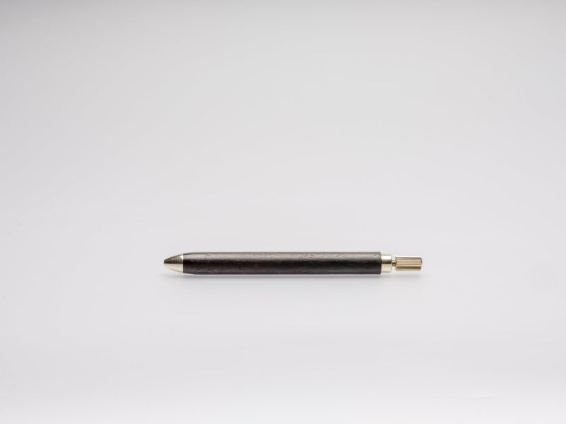 K1 Kugelschreiber in Makassar Ebenholz & Neusilber-ELBWOOD - The Hanseatic Penmaker