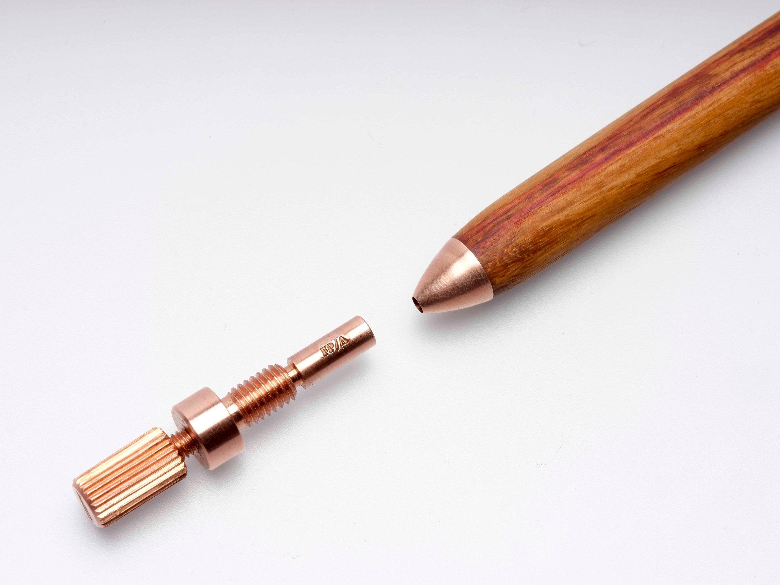 K1 in Red Wood & Copper-ELBWOOD - The Hanseatic Penmaker